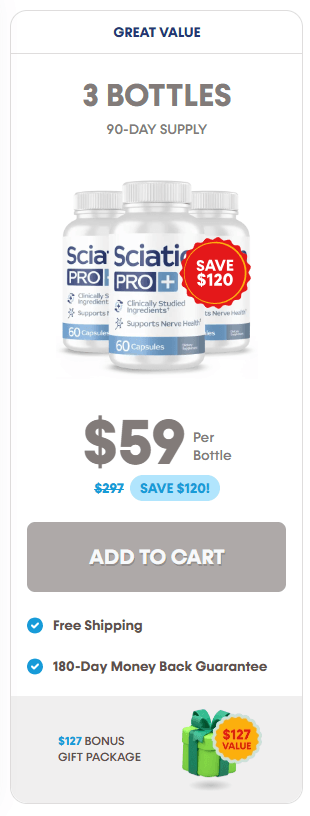 sciaticaproplus buy now 3 bottles